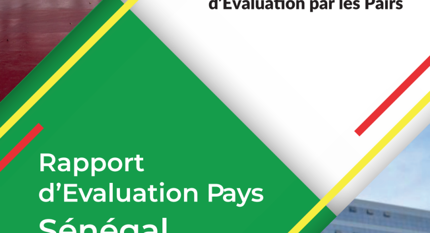 Rapport d'Evaluation Pays Sénégal : numéro 20 - 2017