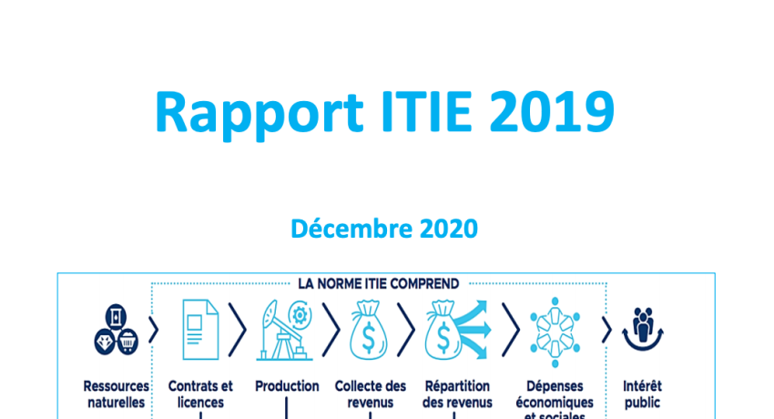 Rapport ITIE 2019